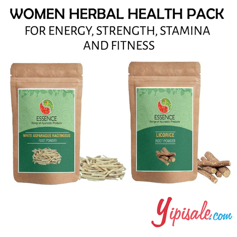 Ayurveda Women Herbal Health Pack for Energy, Stamina, Strength & Fitness