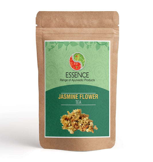 Essence Jasmine Flower Tea, Sun Dried Flowers, For Slimming Body & Stress Relief, Caffeine Free