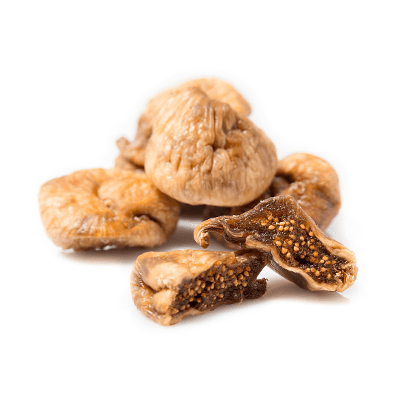 Close-up of dried figs with seeds for wellness