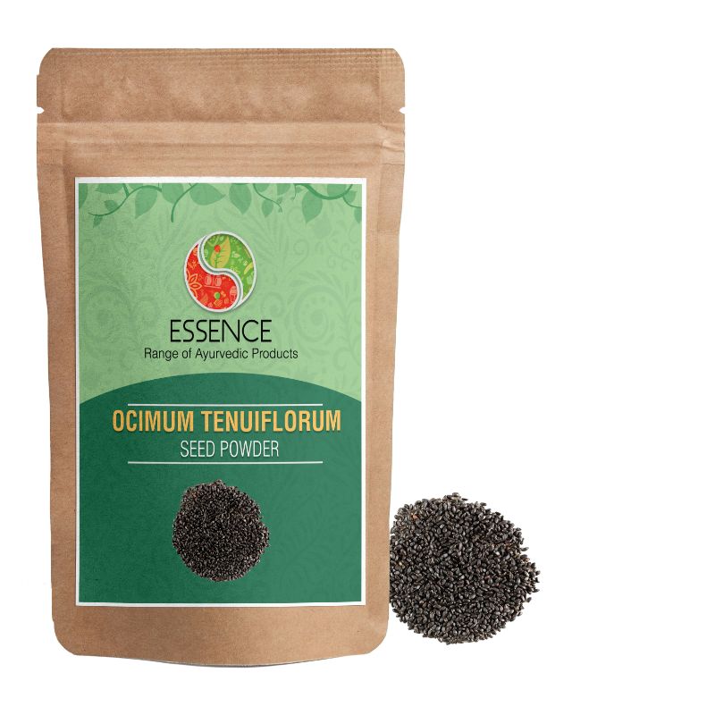 Essence Ocimum Tenuiflorum Seed Powder Tulsi Beej Holy Basil Seed