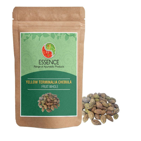 Essence Yellow Terminalia Chebula Fruit Whole, Harad Badi, Chebulic Myrobalan, Haritaki
