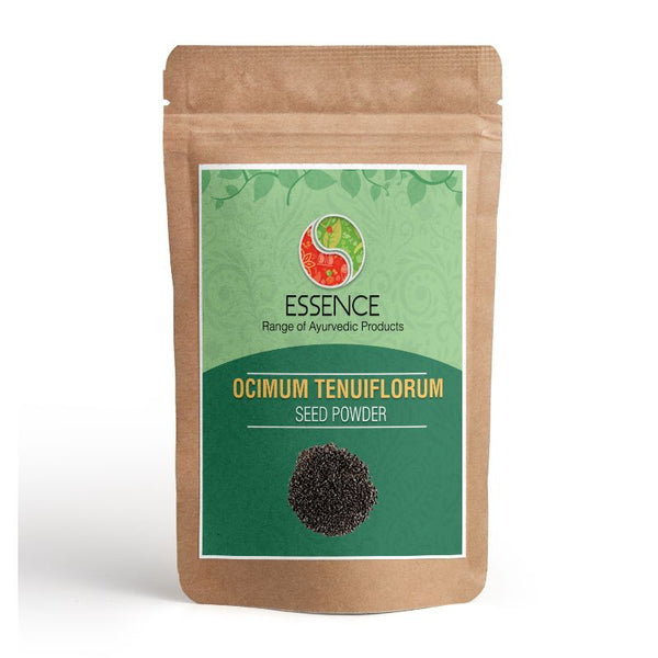Essence Ocimum Tenuiflorum Seed Powder, Tulsi Beej, Holy Basil Seed
