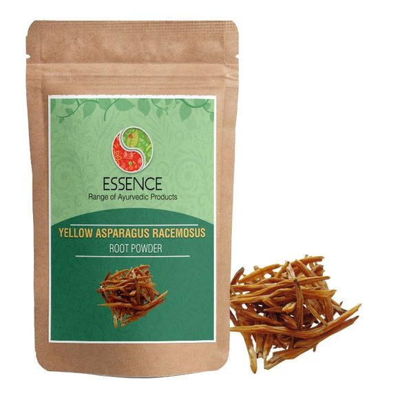 Essence Yellow Asparagus Racemosus Root Powder, Pili Shatavari, Buttermilk Root, Wild Asparagus
