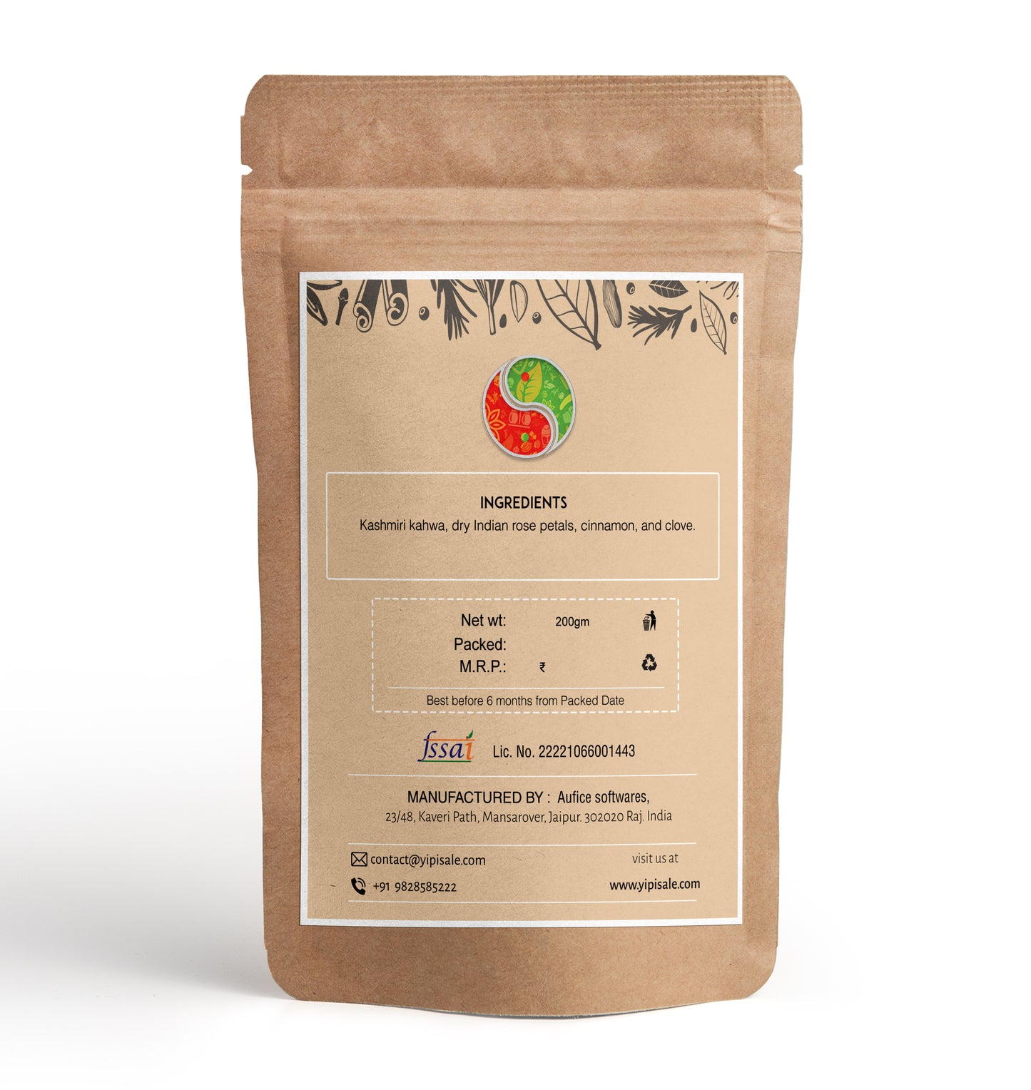 The Essence - Kashmiri Rose Kahwa Tea