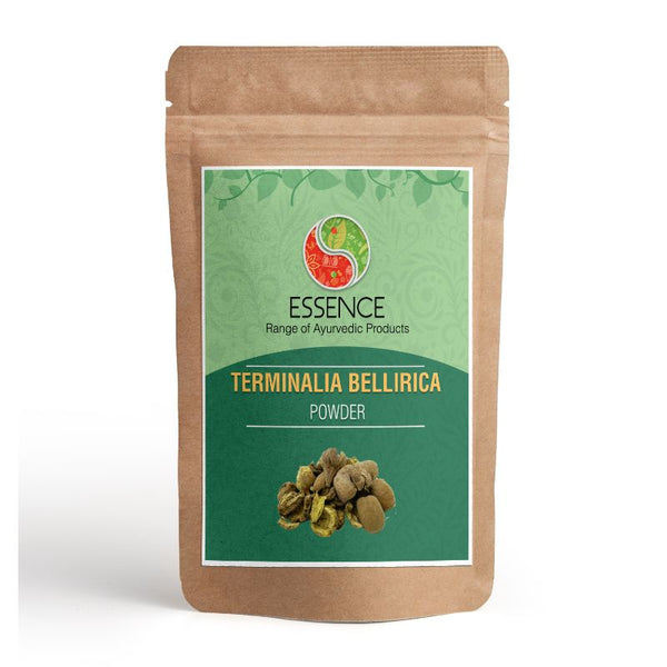 Essence Terminalia Bellirica Powder, Baheda, Bibhitaki, Ayurveda Belleric MyroBalan