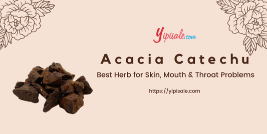 Acacia Catechu Best Herb for Skin, Mouth & Throat Problems (Black Catechu)