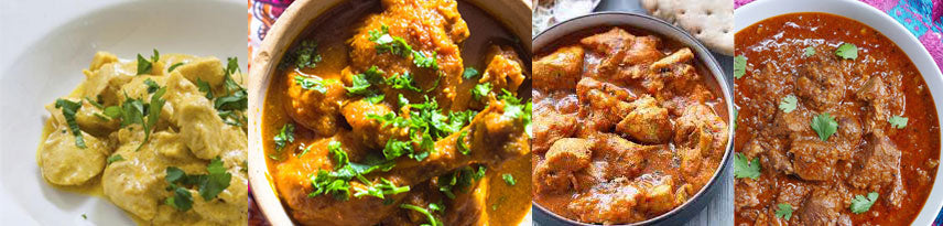 Tasty Indian Curry Recipes - 2022, Spicy Chicken Curry, Yellow Chicken Curry, Madras Chicken Curry, Pork Vindaloo Curry