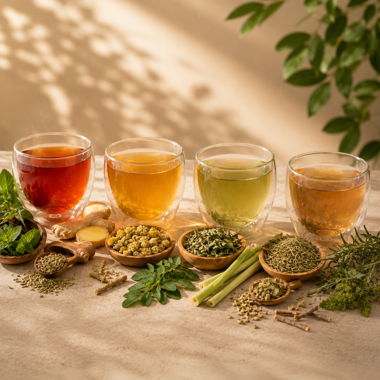 Herbal Teas - Natural & Ayurvedic Infusions