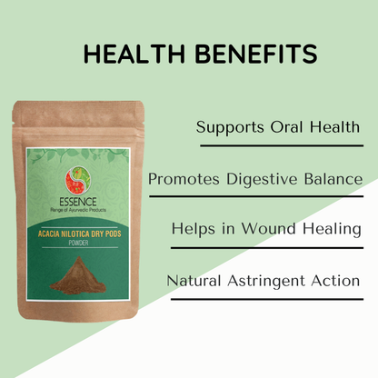 Acacia Nilotica Dry Pods Powder benefits