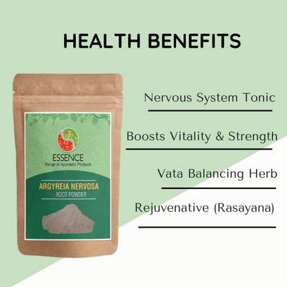 Argyreia Nervosa Root Powder (Vidhara Mool Powder, Elephant Creeper) benefits