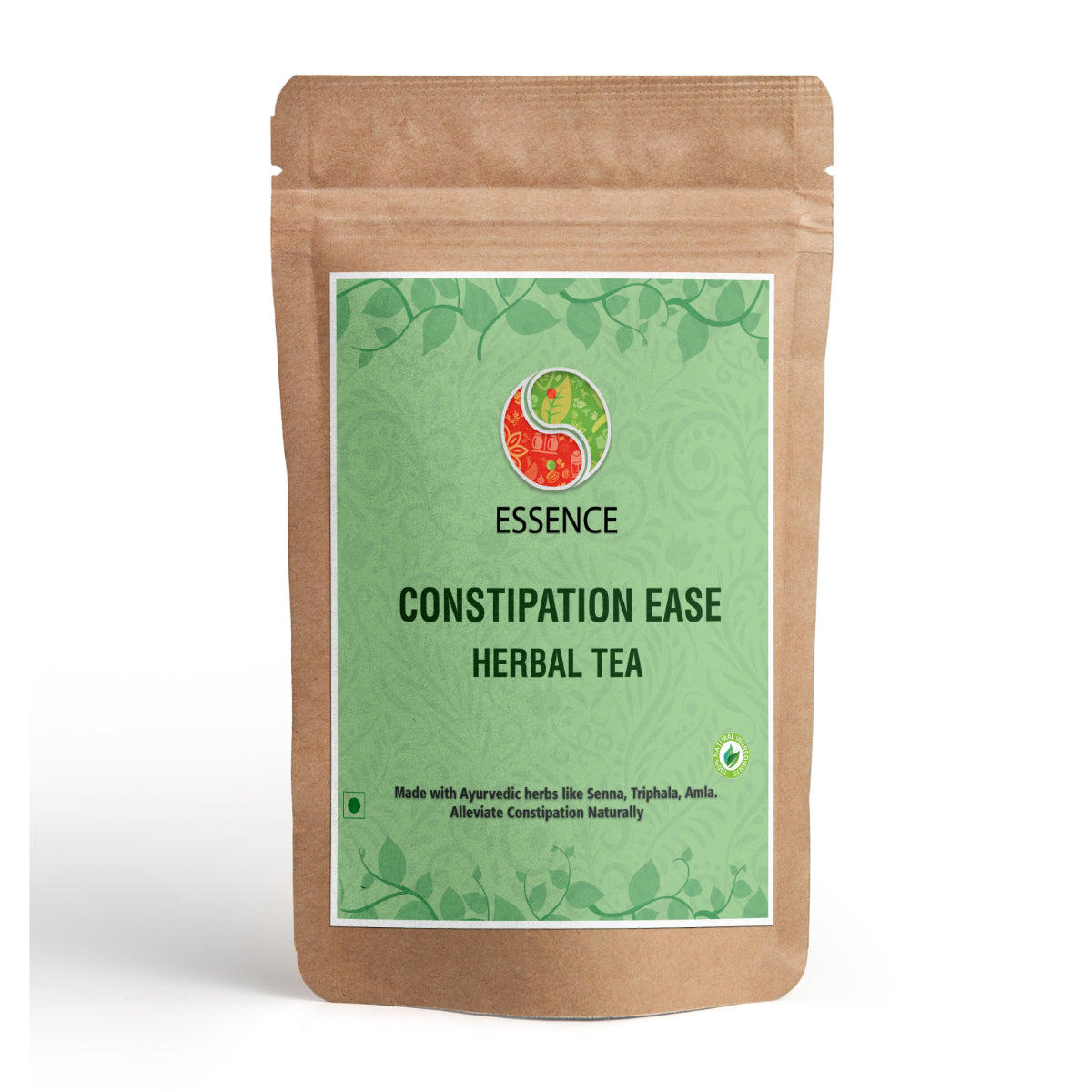 Ayurveda Herbal Tea for Constipation, with Amla, Senna, Aloe Vera, Caffeine Free - 200gm