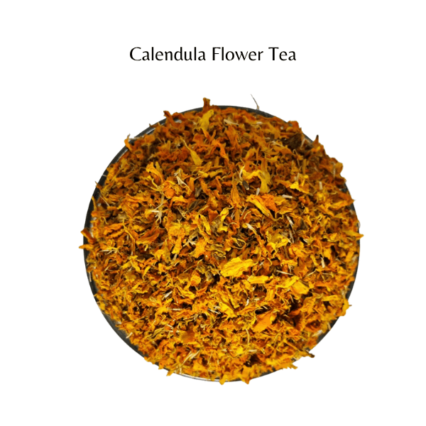 Calendula Flower Tea | Menstrual Pain & Inflammation Relief | Pot Marigold Herbal Tea