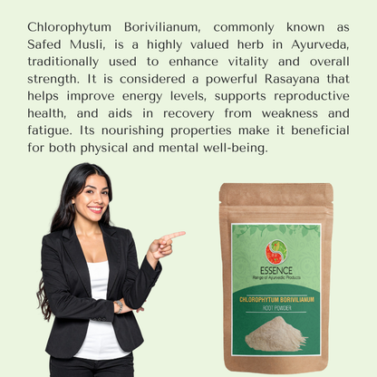 Chlorophytum Borivilianum Root Powder