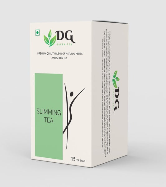 DG Herbal Slimming Green Tea: Boost Digestion, Manage Weight made with Natural Herbs - Yipisale Product - 25 Tea Bags