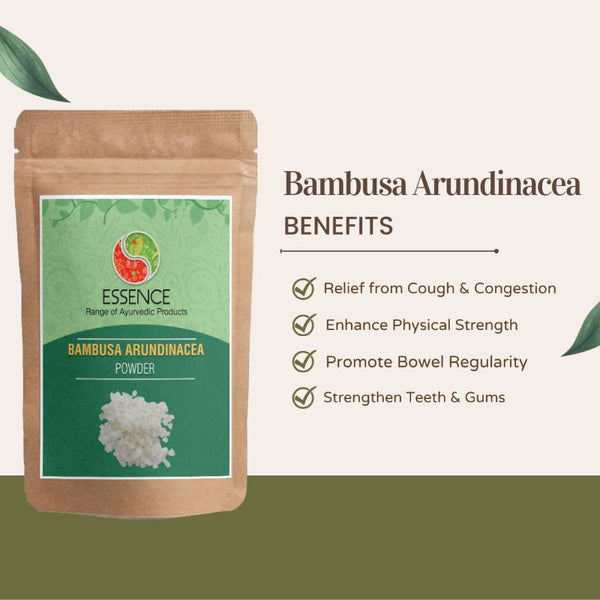 Essence Bambusa Arundinacea Powder, Vanshlochan Powder, Tabasheer, Bamboo Silica