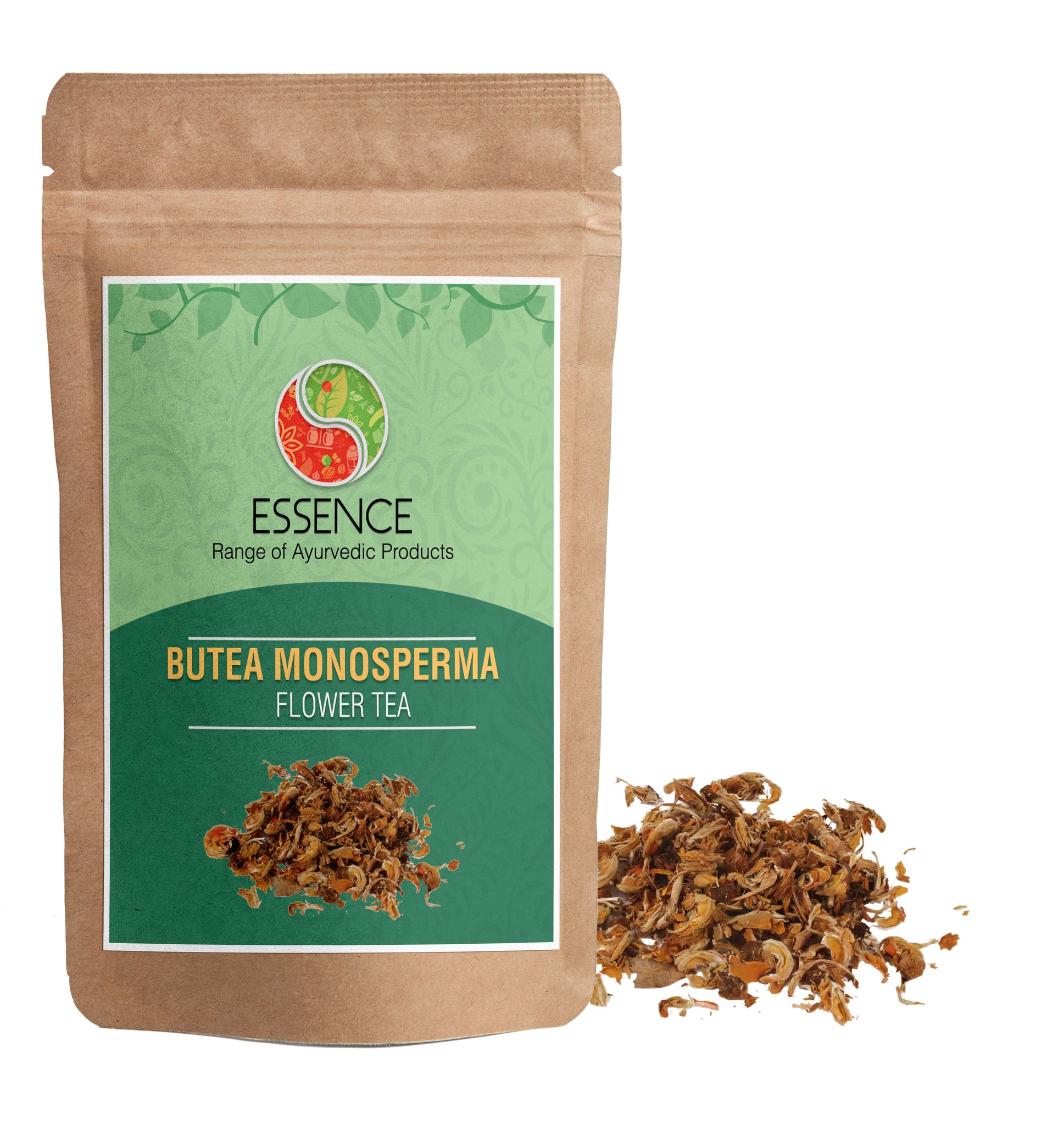 Essence Butea Monosperma Flower Tea, Palash Phool, Herbal Tea