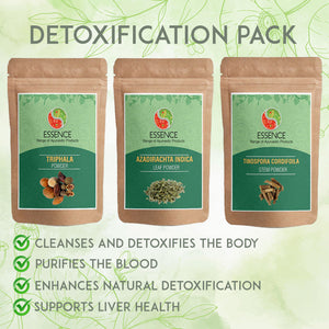 Essence Detoxification Ayurvedic Herbal Health Pack, For Blood & Liver Health