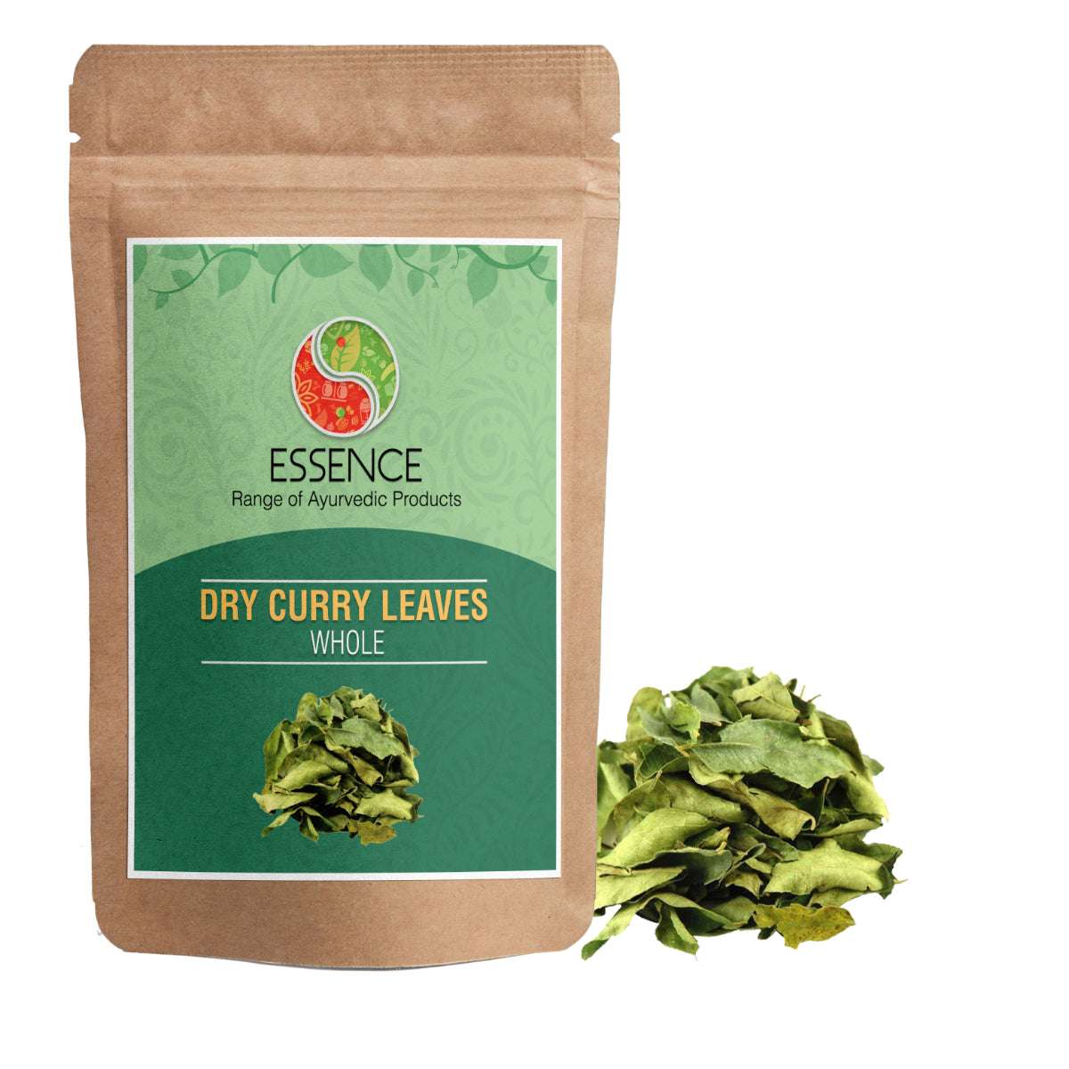 Essence Dry Curry Leaves, Dried Kadi Patta, Meetha Neem Leaf