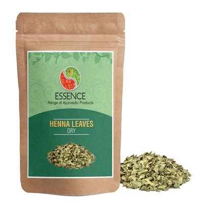 Essence Dry Henna Leaves, Lawsonia Inermis, Body Art & Hair Dye Herbal Product For Men And Women