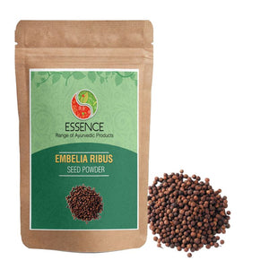 Essence Embelia Ribus Seed Powder, Vidanga, False Black Pepper for Bloating, Flatulence, Indigestion