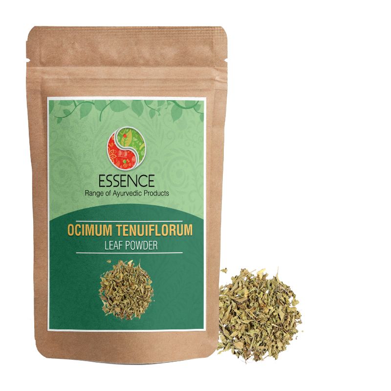 Essence Holy Basil Leaf Powder, Tulsi for Mental Clarity, Stress, Anxiety, Emotional Well-Being