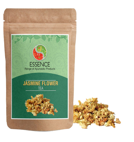 Essence Jasmine  Flower Tea, Sun Dried Flowers, For Slimming Body & Stress Relief, Caffeine Free