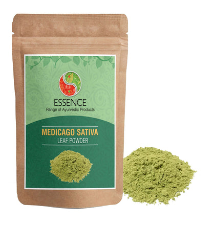 Essence Medicago Sativa Leaf Powder, Dry Alfalfa Leaves, Lasunghas