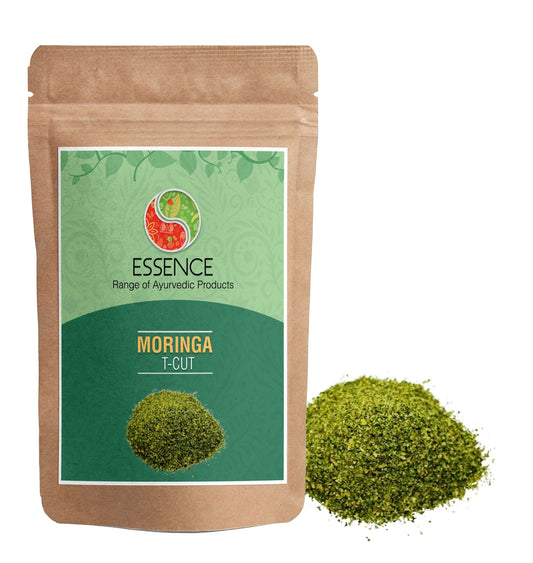 Essence Moringa T Cut, Dry Moringa Tea Cut Leaves, 20 kg (705 oz.) Bulk Packaging Size