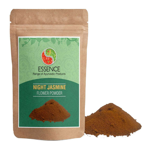Essence Night Jasmine Flower Powder, Nyctanthes Arbor Tristis, Harshringar Phool, Parijat Flower, Coral