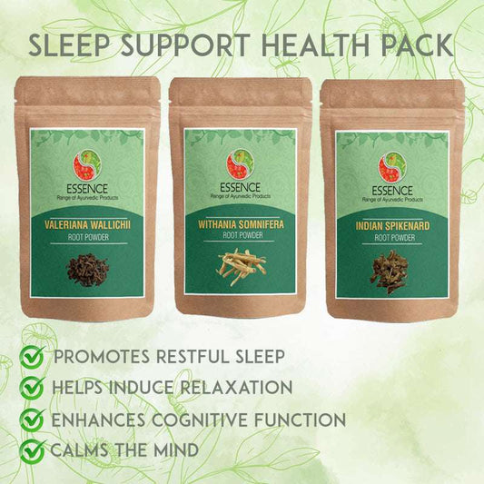 Sleep Support Herbal Pack (For Restful Sleep, Calms Mind, Stress)