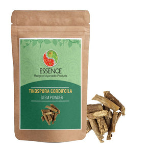 Essence Tinospora Cordifolia Stem Powder, Giloy Herb for Diabetic Health