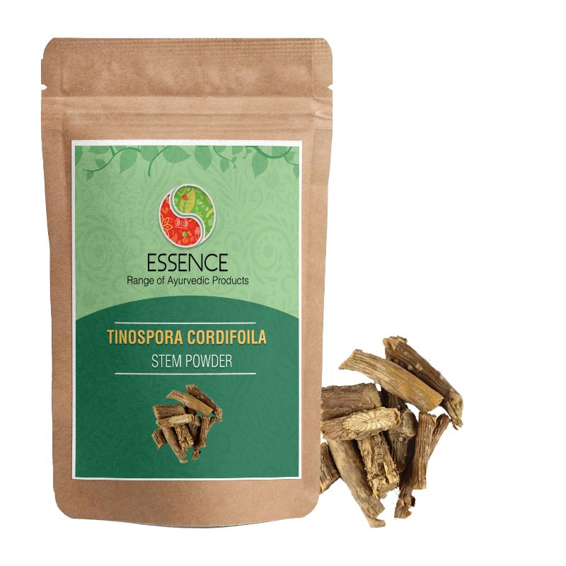 Essence Tinospora Cordifolia Stem Powder, Giloy, Guduchi, for Liver, Immunity, Detox