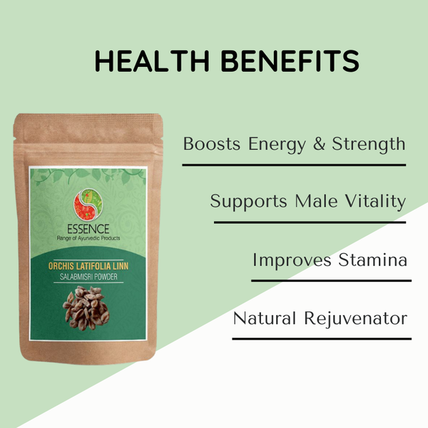 Orchis latifolia Powder benefits