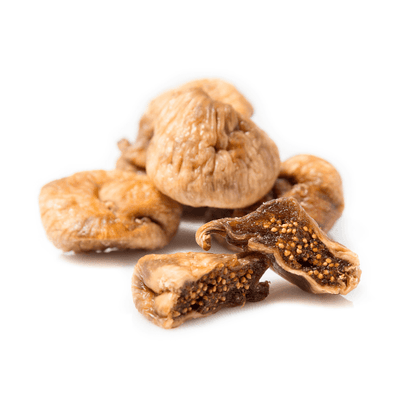 Close-up of dried figs with seeds for wellness