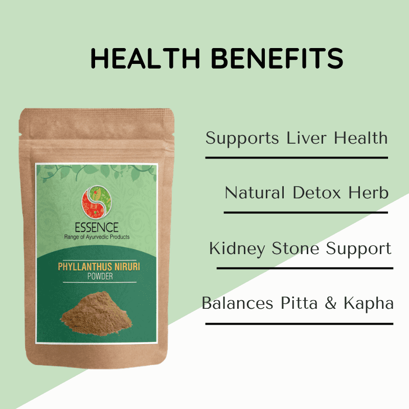 PHYLLANTHUS NIRURI (Bhumi Amalaki) benefits