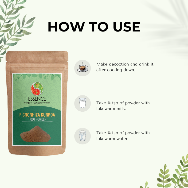 Picrorhiza Kurroa Root Powder uses