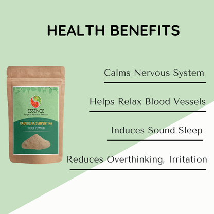 Rauvolfia Serpentina Root Powder health benefits