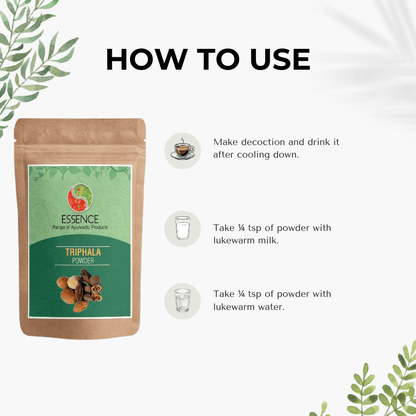 Triphala Powder uses