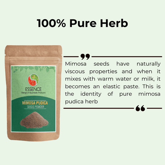 mimosa herb purity check