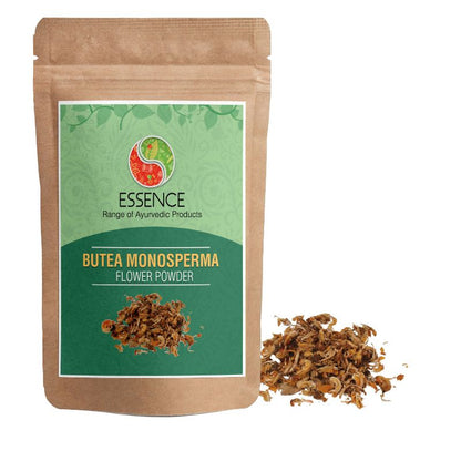 Essence Butea Monosperma Flower Powder, Palash Phool, Flame-of-the-forest, Bastard Teak, Dhak