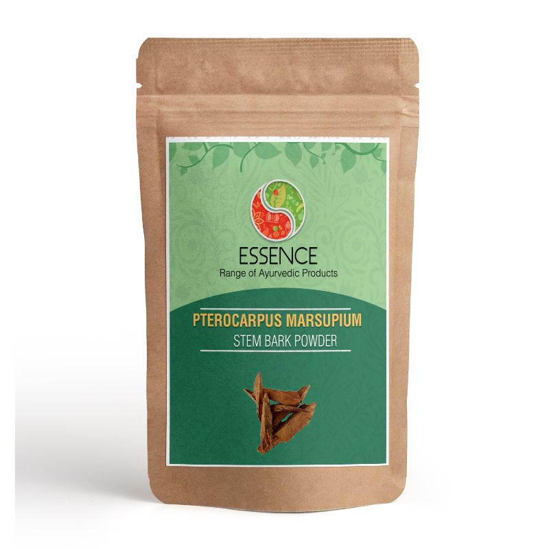 Essence Pterocarpus Marsupium Stem Bark Powder, Vijaysar Powder, Malabar Kino, Indian Kino