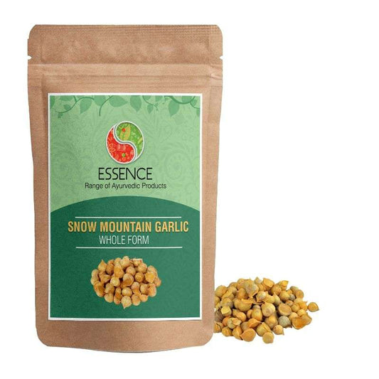 Essence Snow Mountain Garlic Dry Whole, Kashmiri Lehsun, One Clove Garlic, Allium sativum, Himalayan Single Clove Garlic