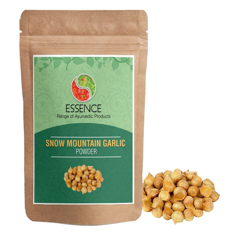 Essence Snow Mountain Garlic Powder, Kashmiri Lehsun, One Clove Garlic, Allium sativum, Himalayan Single Clove Garlic