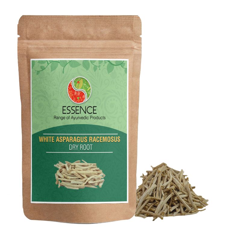 Essence White Asparagus Racemosus Dry Roots, Shwet Shatavri Whole
