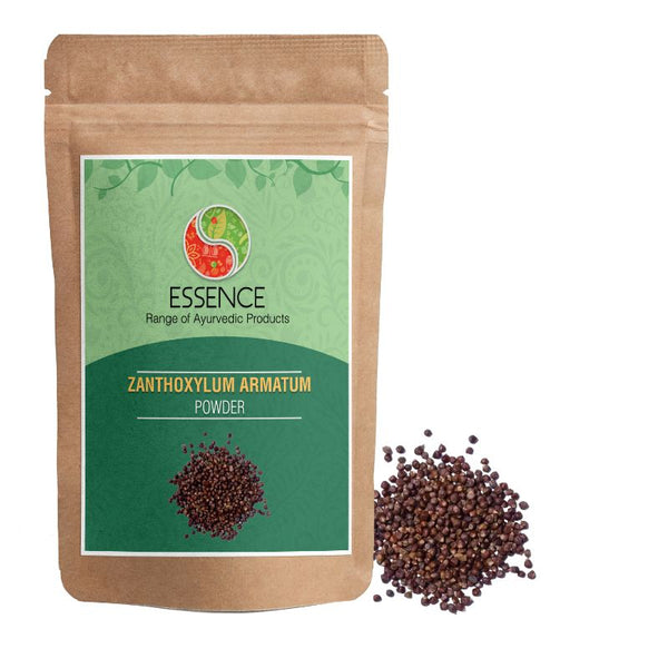 Essence Zanthoxylum Armatum Seeds Powder, Nepali Dhaniya, Tumbru, Rattan Pepper