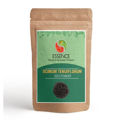 Essence Ocimum Tenuiflorum Seed Powder, Tulsi Beej, Holy Basil Seed