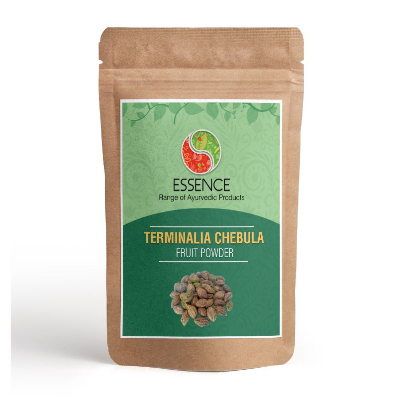 Essence Terminalia Chebula Fruit Powder, Harad Badi Yellow, Chebulic Myrobalan, Haritaki Powder, Kadukkai
