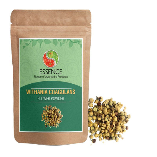 Essence Withania Coagulans Flower Powder, Paneer Doda, Indian Rennet