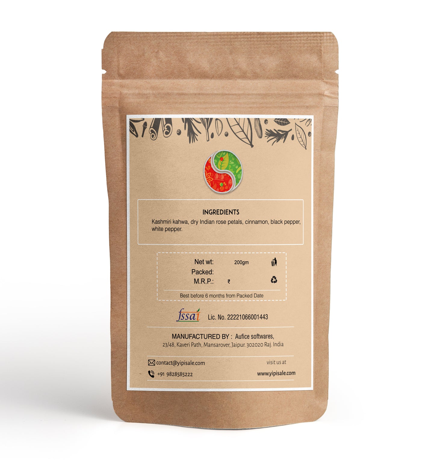 The Essence - Rose n Pepper Kahwa Tea