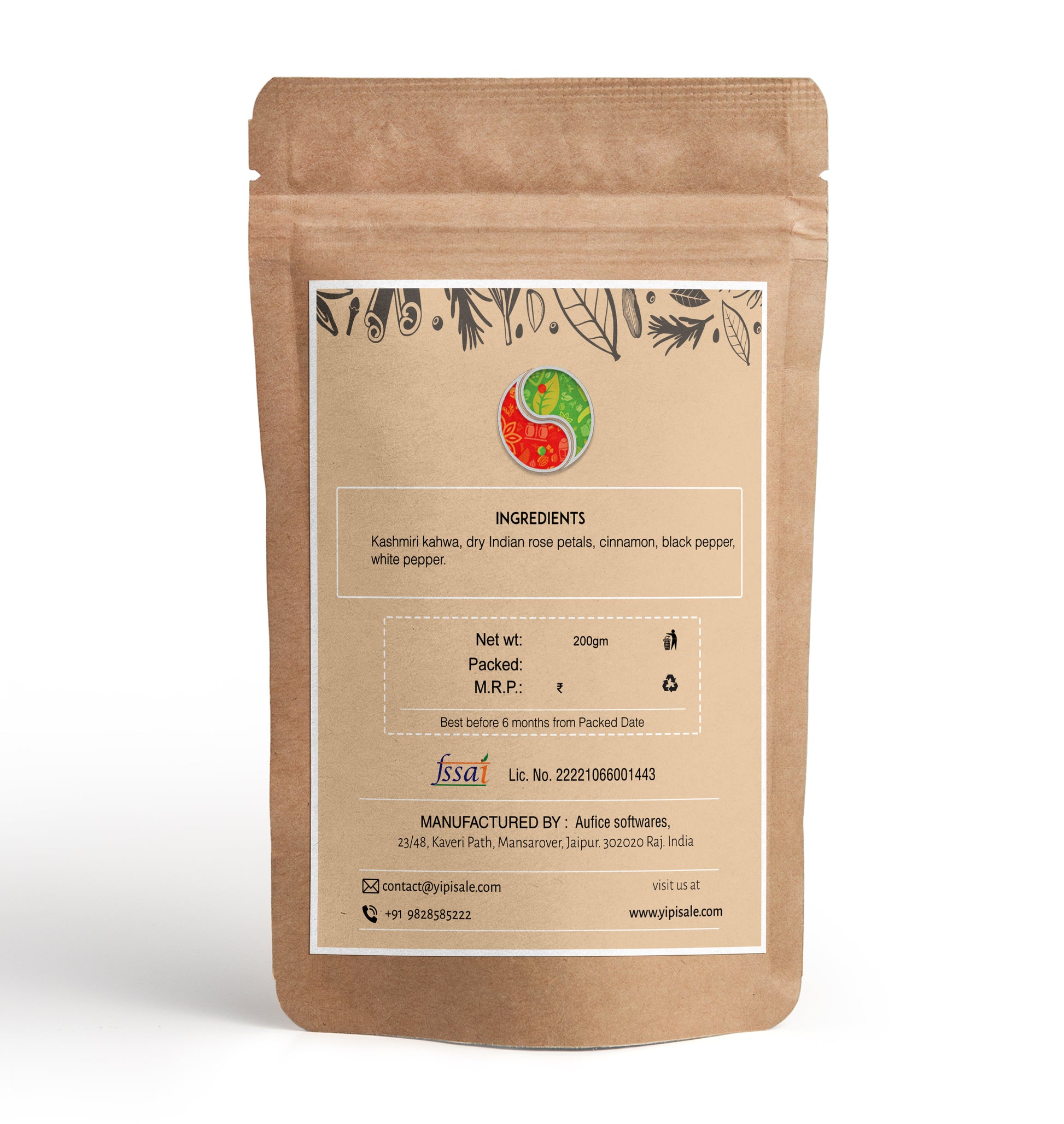 The Essence - Rose n Pepper Kahwa Tea